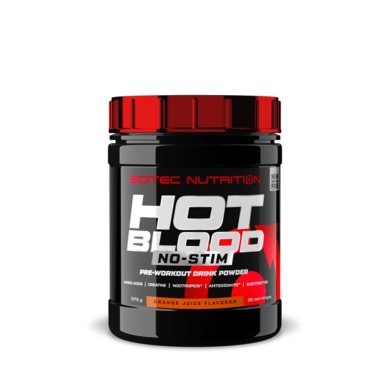 Scitec Nutrition Scitec Hot Blood NO-STIM 375 g - pomerančový džus