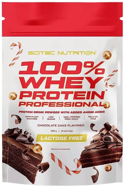 Scitec 100% Whey Protein Professional 500 g - Chocolate Cake (Limited Edition)