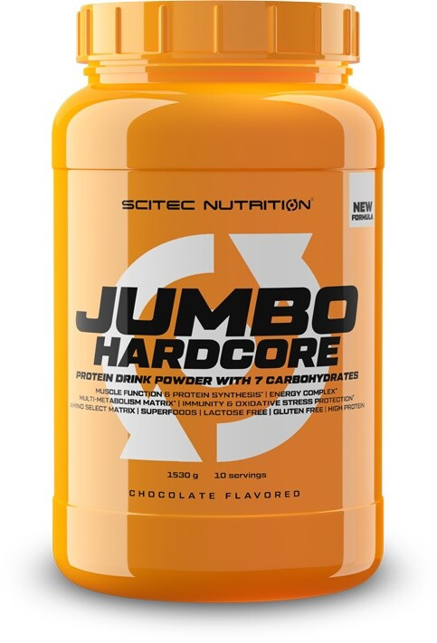 Scitec Nutrition Scitec Jumbo Hardcore 1530 g - čokoláda