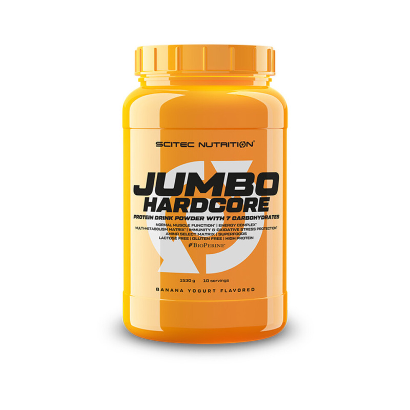 Scitec Nutrition Scitec Jumbo Hardcore 1530 g - banán/jogurt