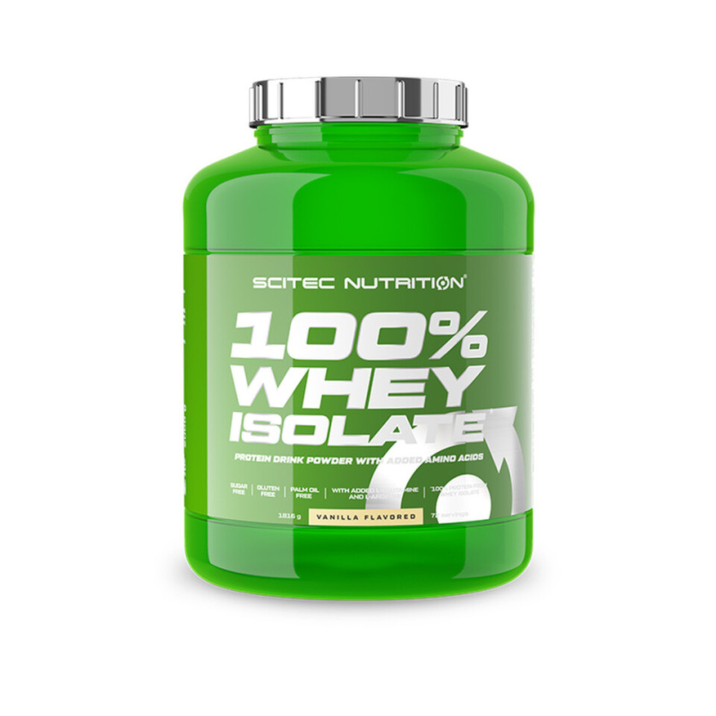 Scitec 100% Whey Isolate 1816 g - vanilka