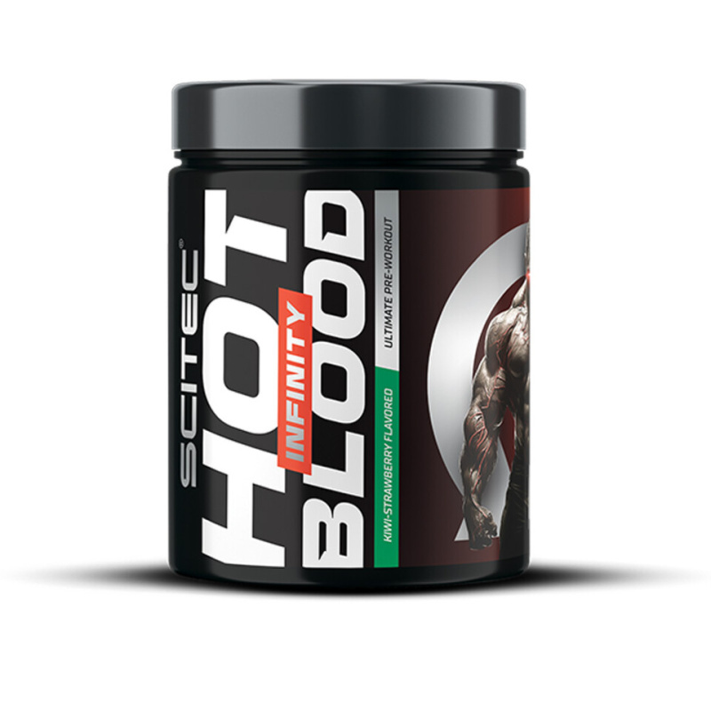 Scitec Hot Blood Infinity 350 g - jahoda/kiwi