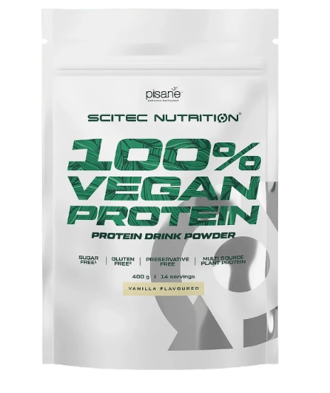Scitec 100% Vegan Protein 400 g - vanilka