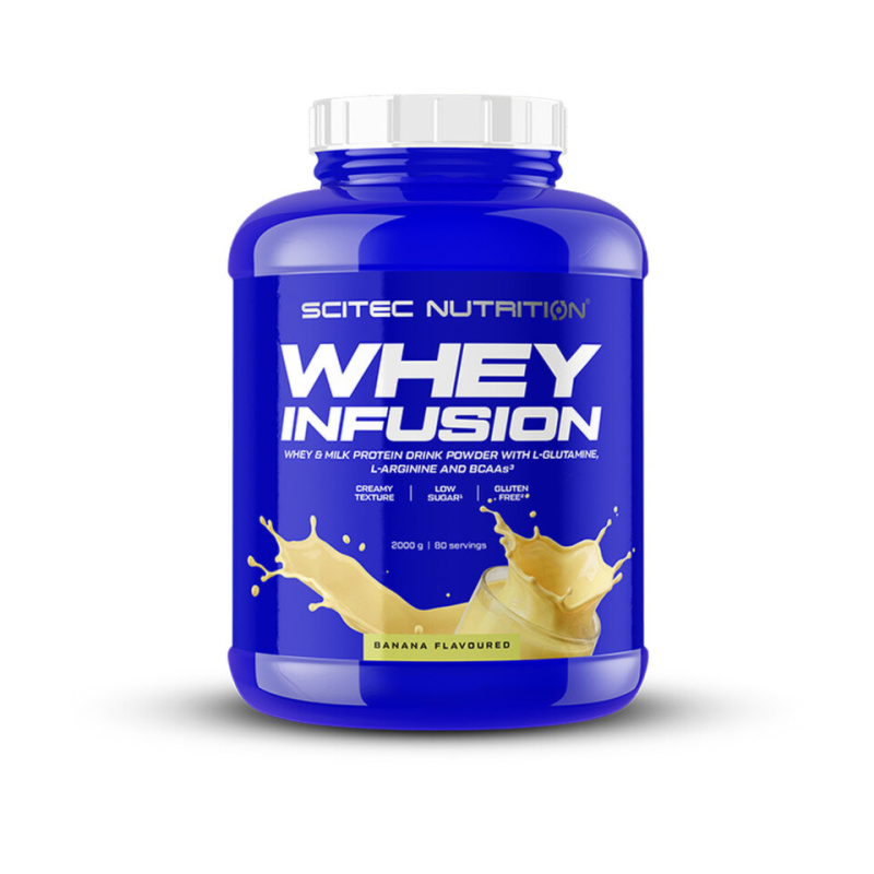Scitec Nutrition Whey Infusion 2000 g banana