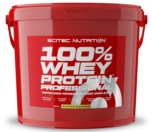 Scitec 100% Whey Protein Professional 4000 g - čokoláda/cookies cream