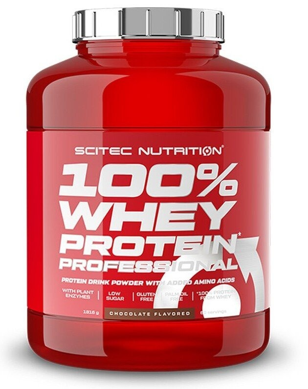 Scitec 100% Whey Protein Professional 1816 g - čokoláda
