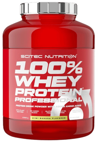 Scitec 100% Whey Protein Professional 1816 g - banán