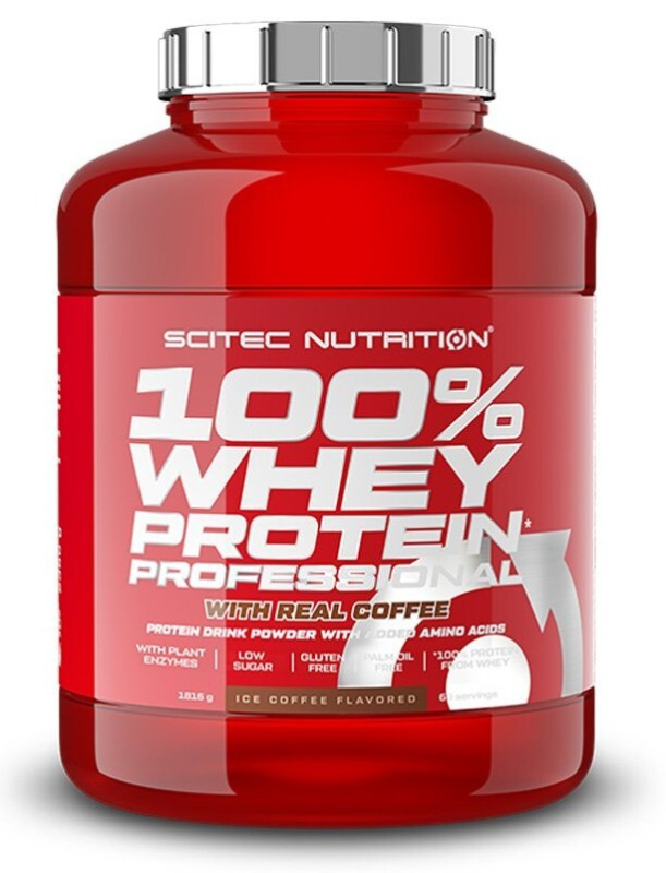 Scitec 100% Whey Protein Professional 1816 g - ledová káva