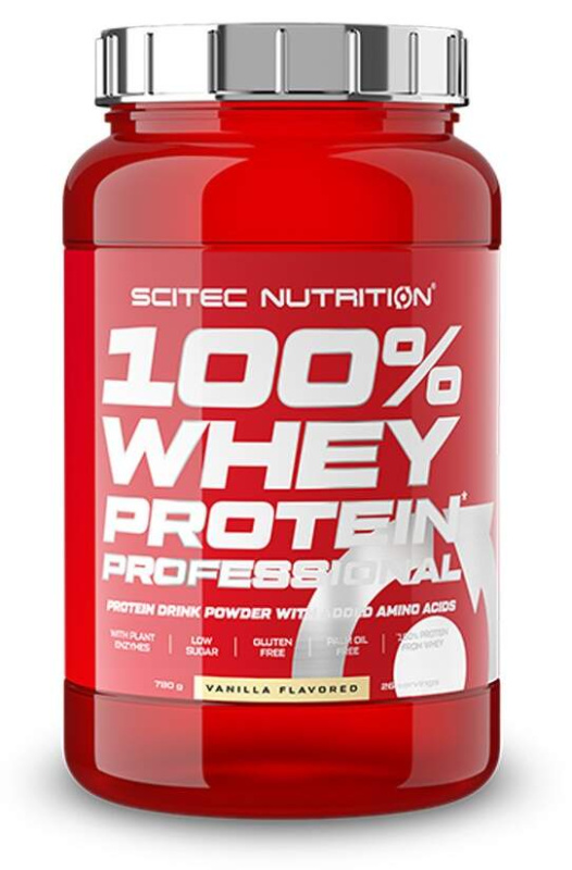 Scitec 100% Whey Protein Professional 780 g- vanilka