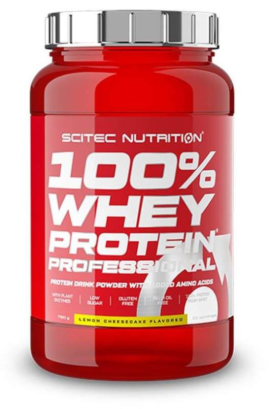 Scitec Nutrition 100% WP Professional 780 g lemon cheesecake