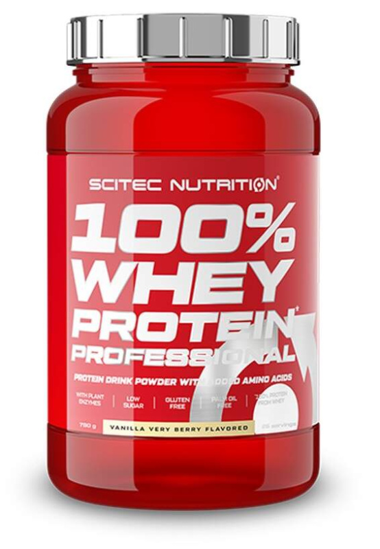 Scitec Nutrition 100% WP Professional 780 g vanilla very berry
