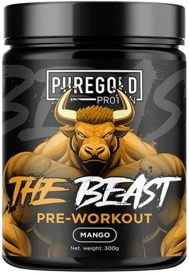 PureGold Pre-workout The Beast 300 g - mango