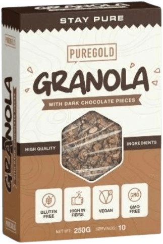 PureGold Granola 250 g - čokoláda