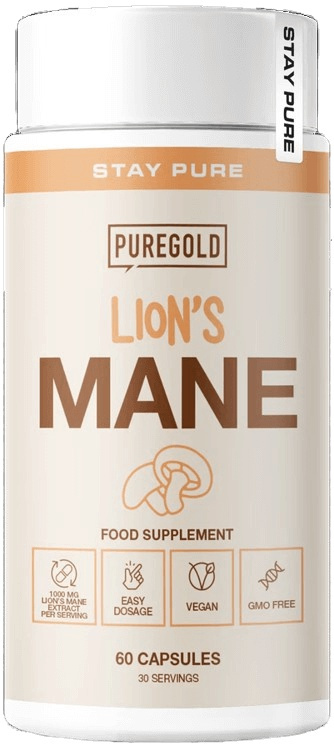 PureGold Lion's Mane 60 kapslí
