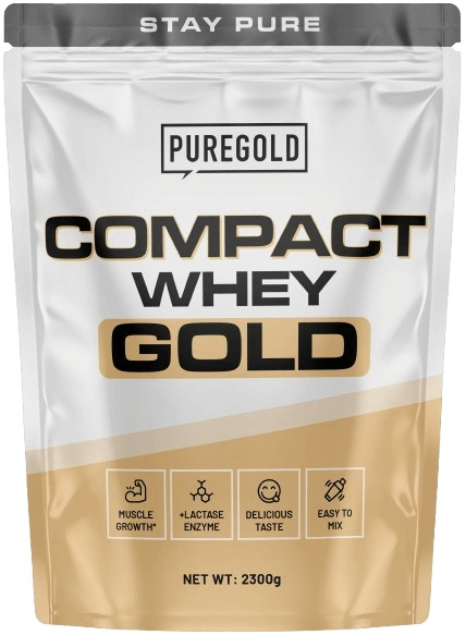 PureGold Compact Whey Protein 2300 g - Dubai bílá čokoláda