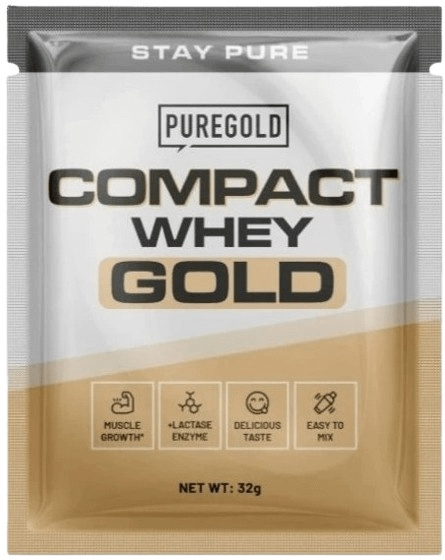 PureGold Compact Whey Protein 32 g - Dubai bílá čokoláda