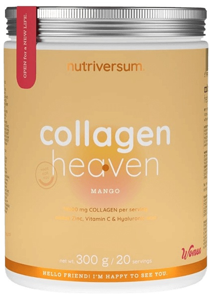 Nutriversum Collagen Heaven (Kolagen), 300 g Příchuť: Mango