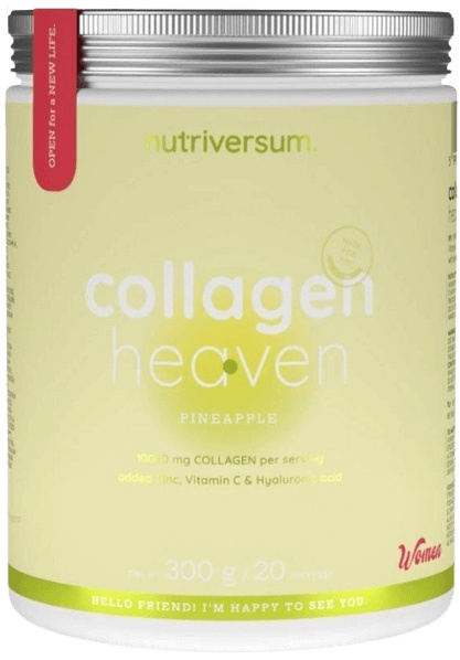 Nutriversum Collagen Heaven (Kolagen), 300 g Příchuť: Ananas