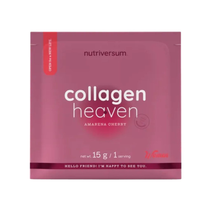 Nutriversum Collagen Heaven (Kolagen), 15 g Příchuť: Jahoda