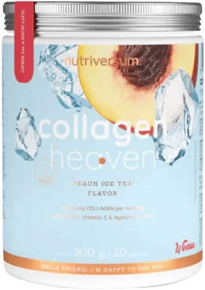 Nutriversum Collagen Heaven (Kolagen), 300 g Příchuť: Broskvový ledový čaj