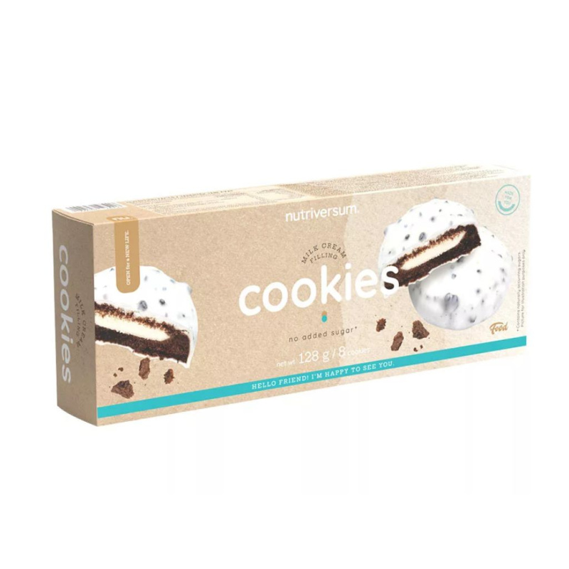Nutriversum Cookies, Sušenky s krémem, 128 g