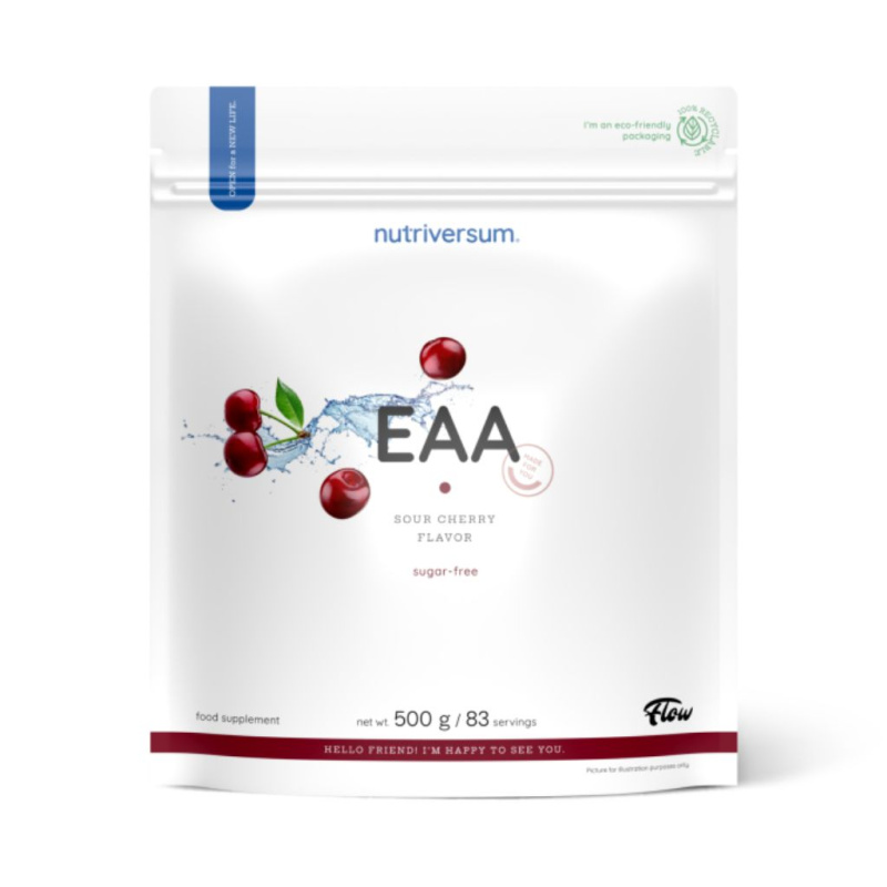 Nutriversum EAA, Aminokyseliny, 500 g Příchuť: Jablko