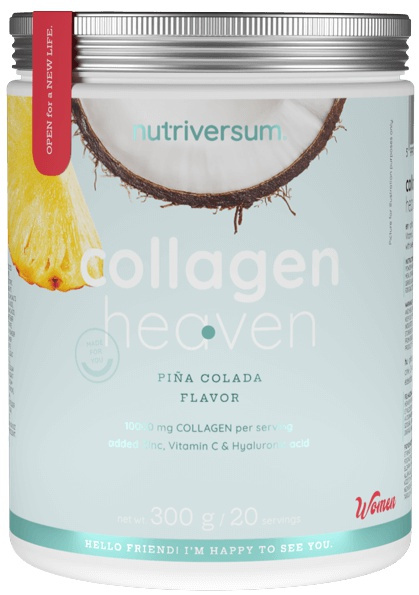 Nutriversum Collagen Heaven (Kolagen), 300 g Příchuť: Piňa Colada
