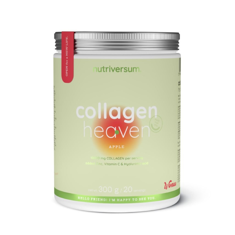 Nutriversum Collagen Heaven (Kolagen), 300 g Příchuť: Broskev