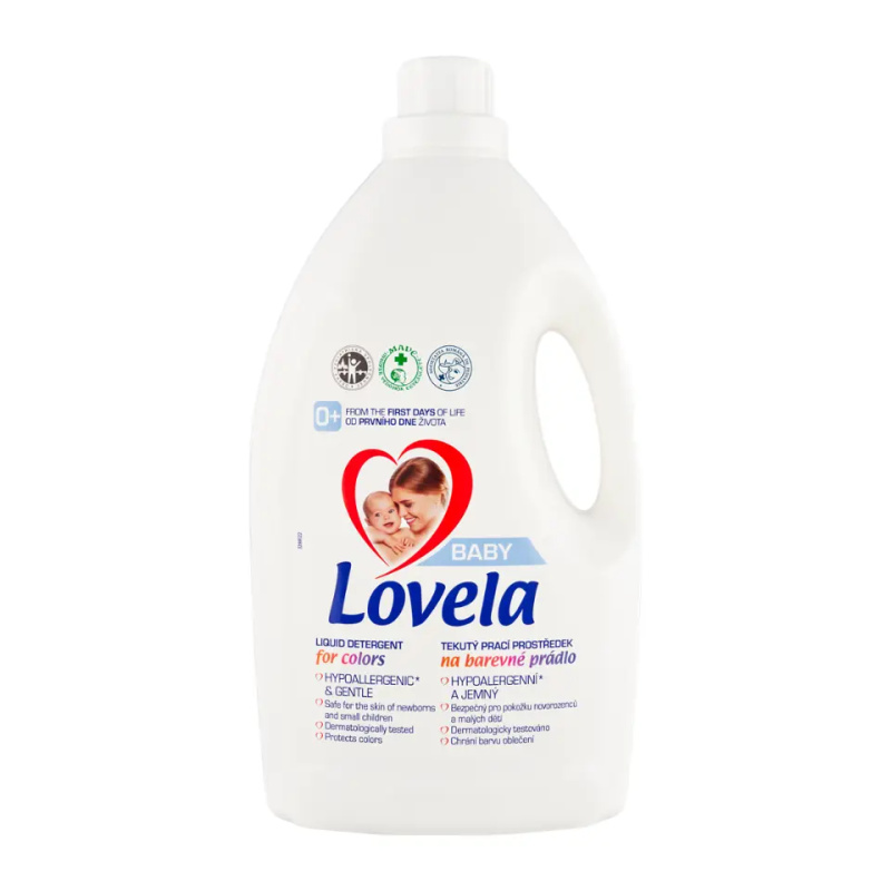 Lovela Baby tekutý prací přípravek na barevné prádlo (2,9 l)