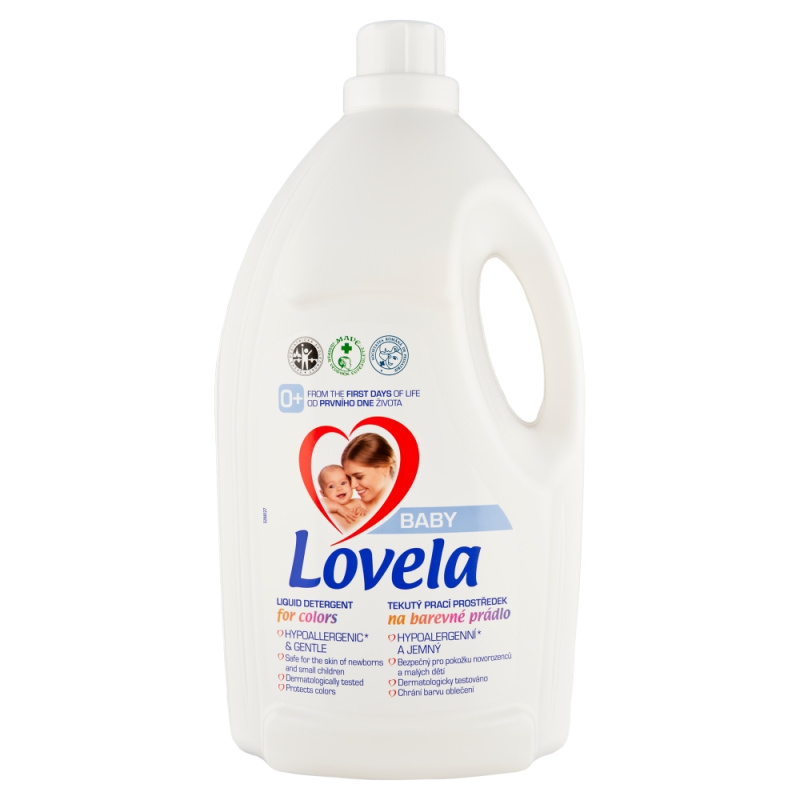 Lovela Baby tekutý prací přípravek na barevné prádlo (4,5 l)