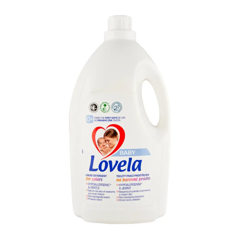 Lovela Baby tekutý prací přípravek na barevné prádlo (4,5 l)