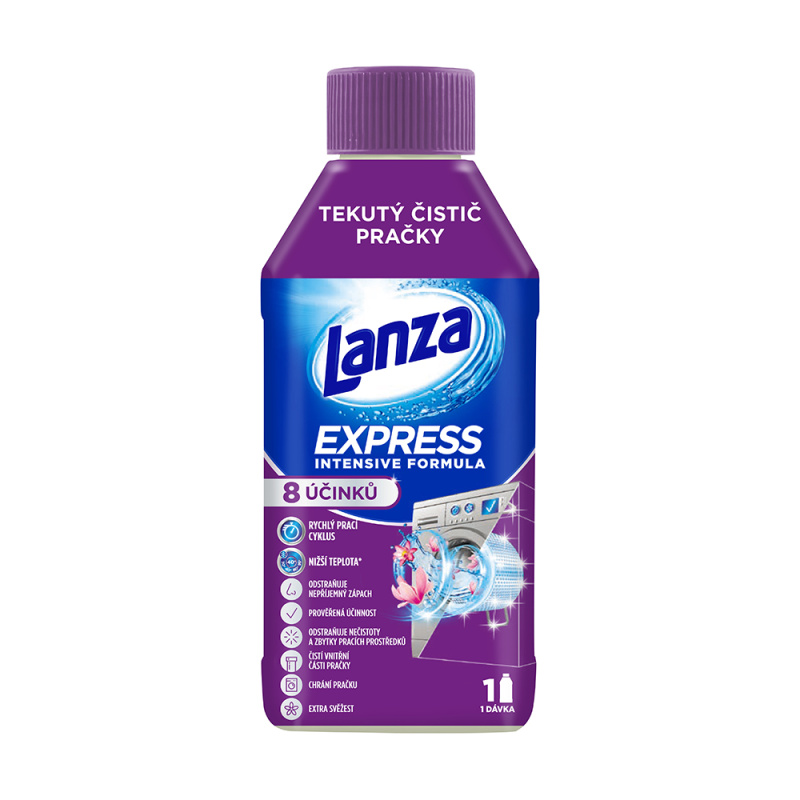 Lanza Express tekutý čistič pračky