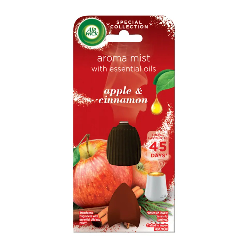 Air Wick Vaporizér skořice a jablko náhradní náplň 20 ml