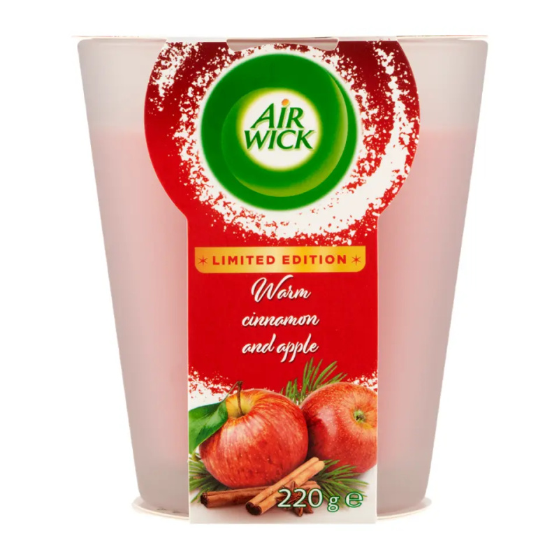 AIR WICK Jablko & Skořice Svíčka 220 g