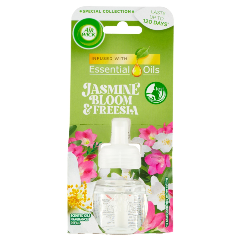 Air Wick Spring Fresh Jasmine Bloom & Freesia náplň do aroma difuzérů 19 ml