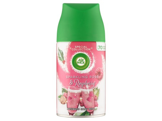 Air Wick Freshmatic Sparkling Rose & Raspberry osvěžovač vzduchu – náhradní náplň 250 ml