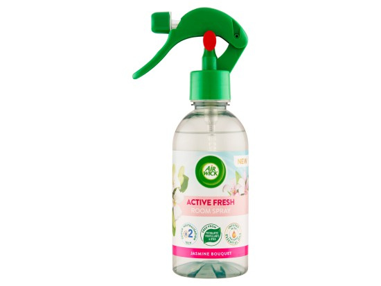 Air Wick Active Fresh Spray Jasmine Bouquet bytový sprej s vůní jasmínu 237 ml