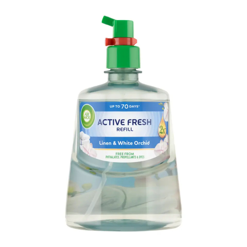 Air Wick Active Fresh Fresh Cotton osvěžovač vzduchu náhradní náplň 228 ml