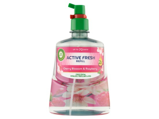 Air Wick Active Fresh Raspberry & Lime osvěžovač vzduchu náhradní náplň 228 ml
