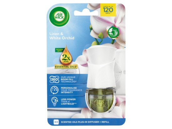 Air Wick Linen in the Air Electric elektrický osvěžovač vzduchu s náplní 19 ml