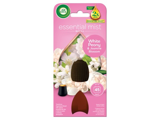 Air Wick Essential Oils Linen & White Orchid náplň do aroma difuzérů 20 ml