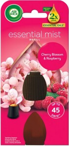 Air Wick Essential Mist Cherry Blossom & Raspberry náplň do aroma difuzérů 20 ml