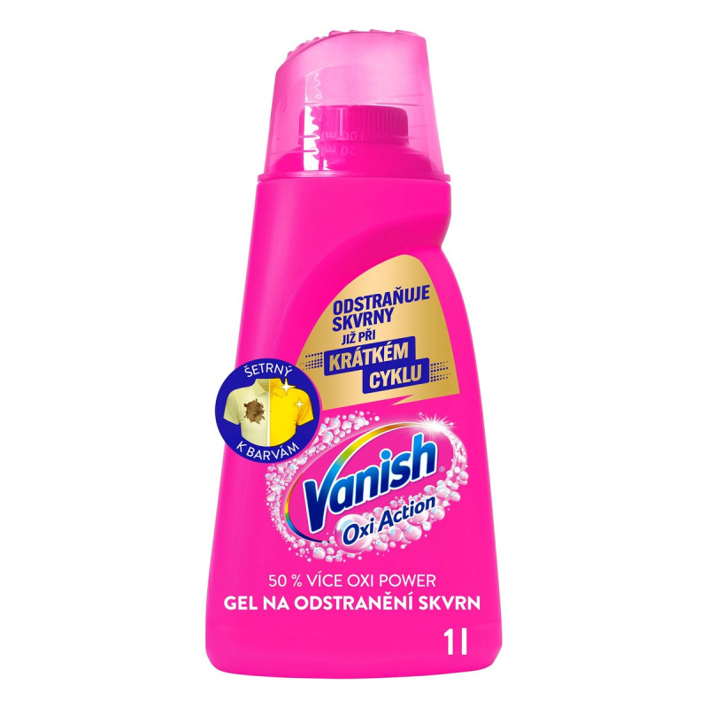 Vanish Oxi Action gel na odstranění skvrn