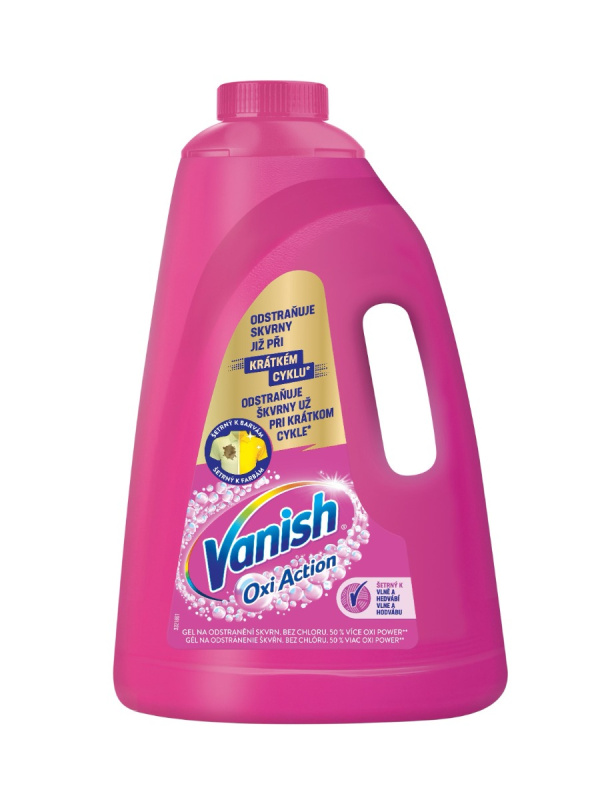 Vanish Oxi Action gel na odstranění skvrn