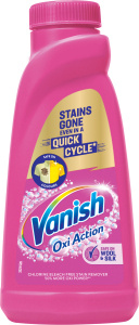 Vanish Oxi Action gelový odstraňovač skvrn růžový, 500 ml