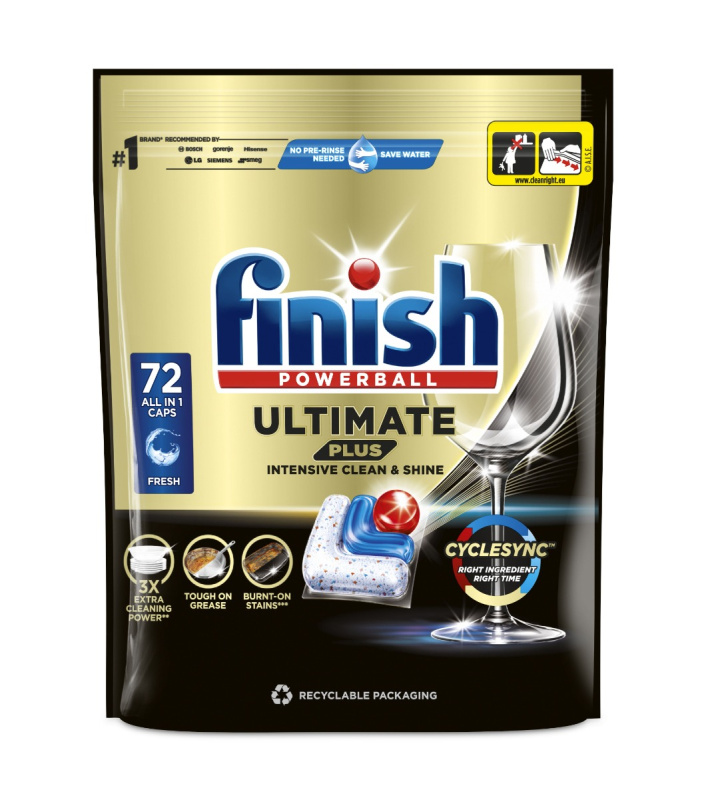 Finish Ultimate Plus All in 1 kapsle do myčky nádobí