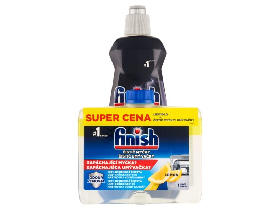 Finish Čistič myčky 250ml LemonLeštidlo 400ml Regular Ks