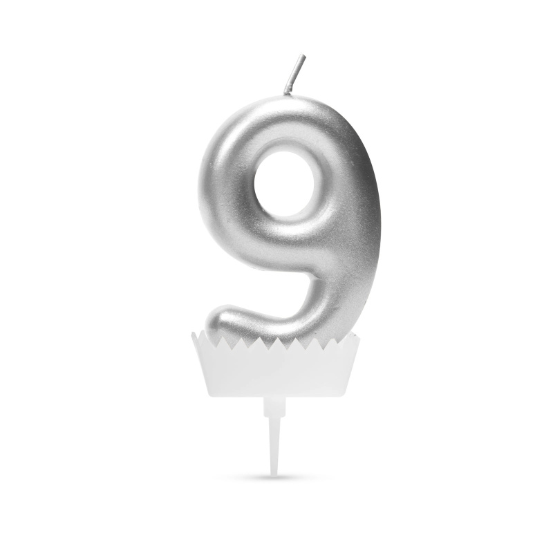 Dortová svíčka číslo 9