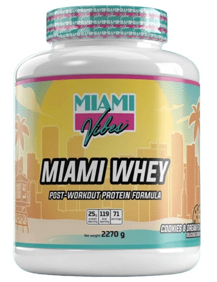 Miami Vibes Miami Whey 2270 g - Chocolate Fusion