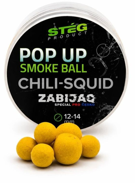 Stég plovoucí boilie zabijaq pop up sb 25 g 12-14 mm - chili squid